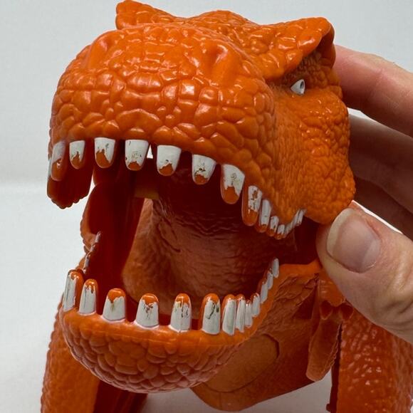 Mattel Matchbox Dino Trapper Electronic T-rex 2014 Dinosaur Toy Tested Working - Picture 5 of 6